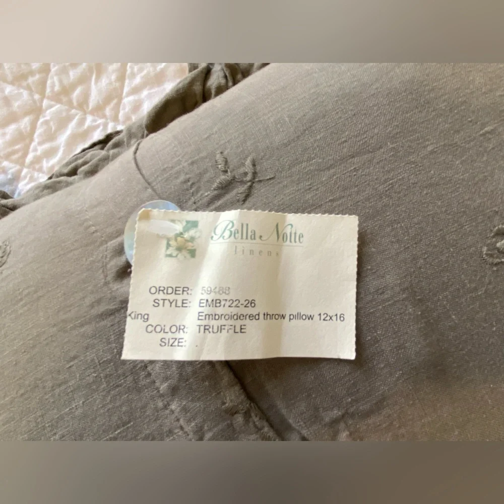 Bella Notte Boudoir Pillow